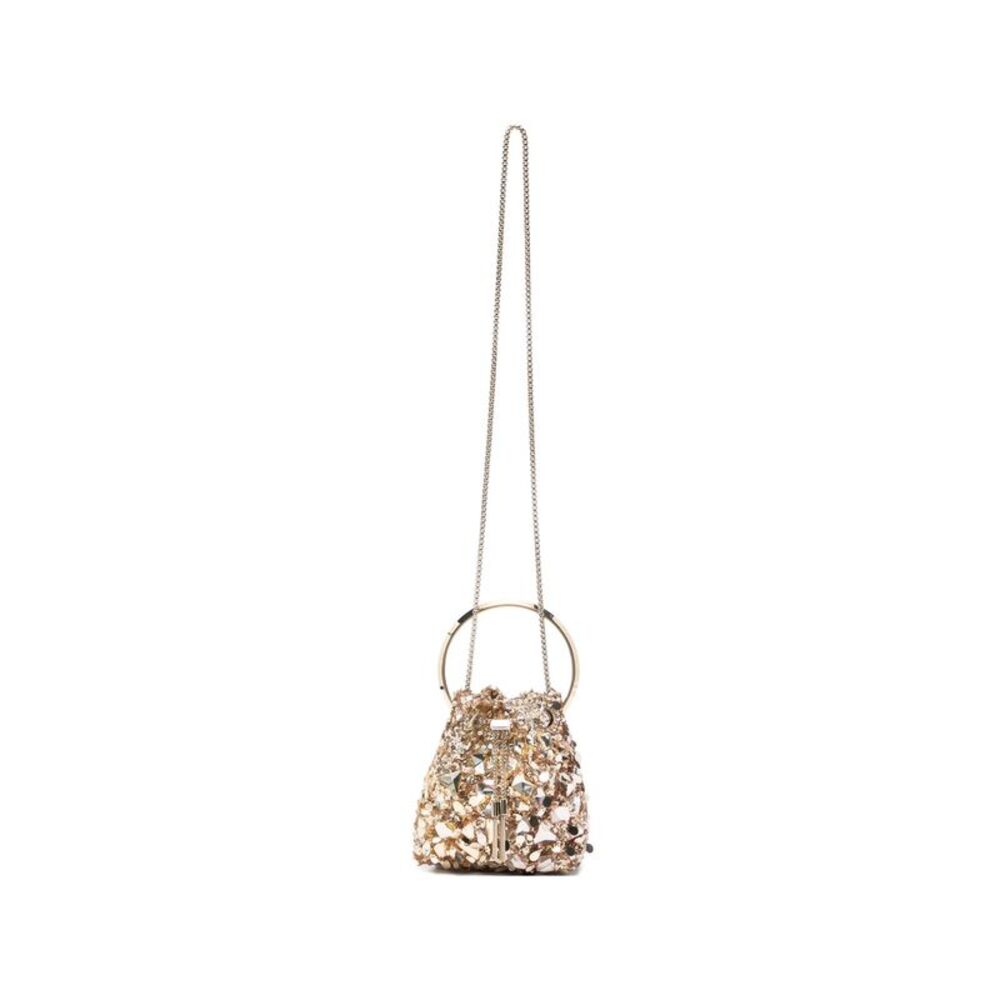 Jimmy Choo Gold Bucket Bags Women
